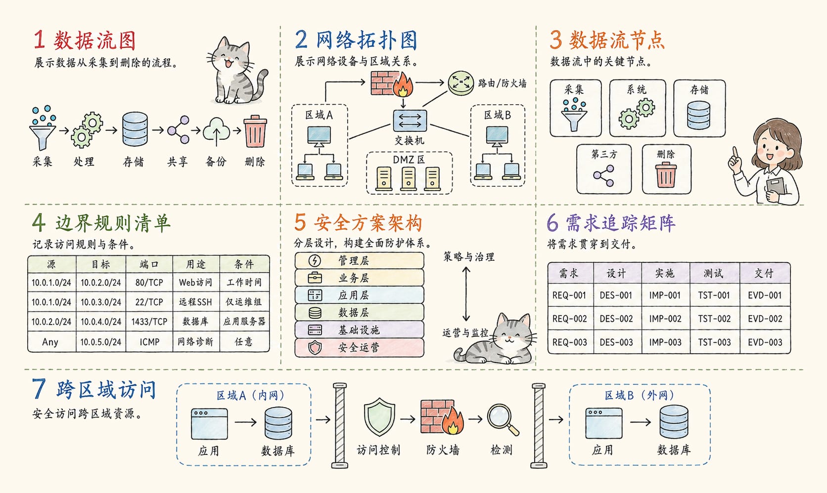 架构图谱：7个核心概念信息图