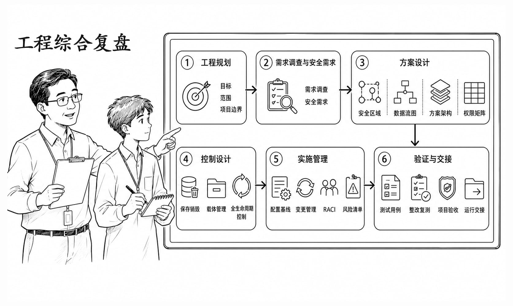 工程综合复盘情景阅读暂用场景图