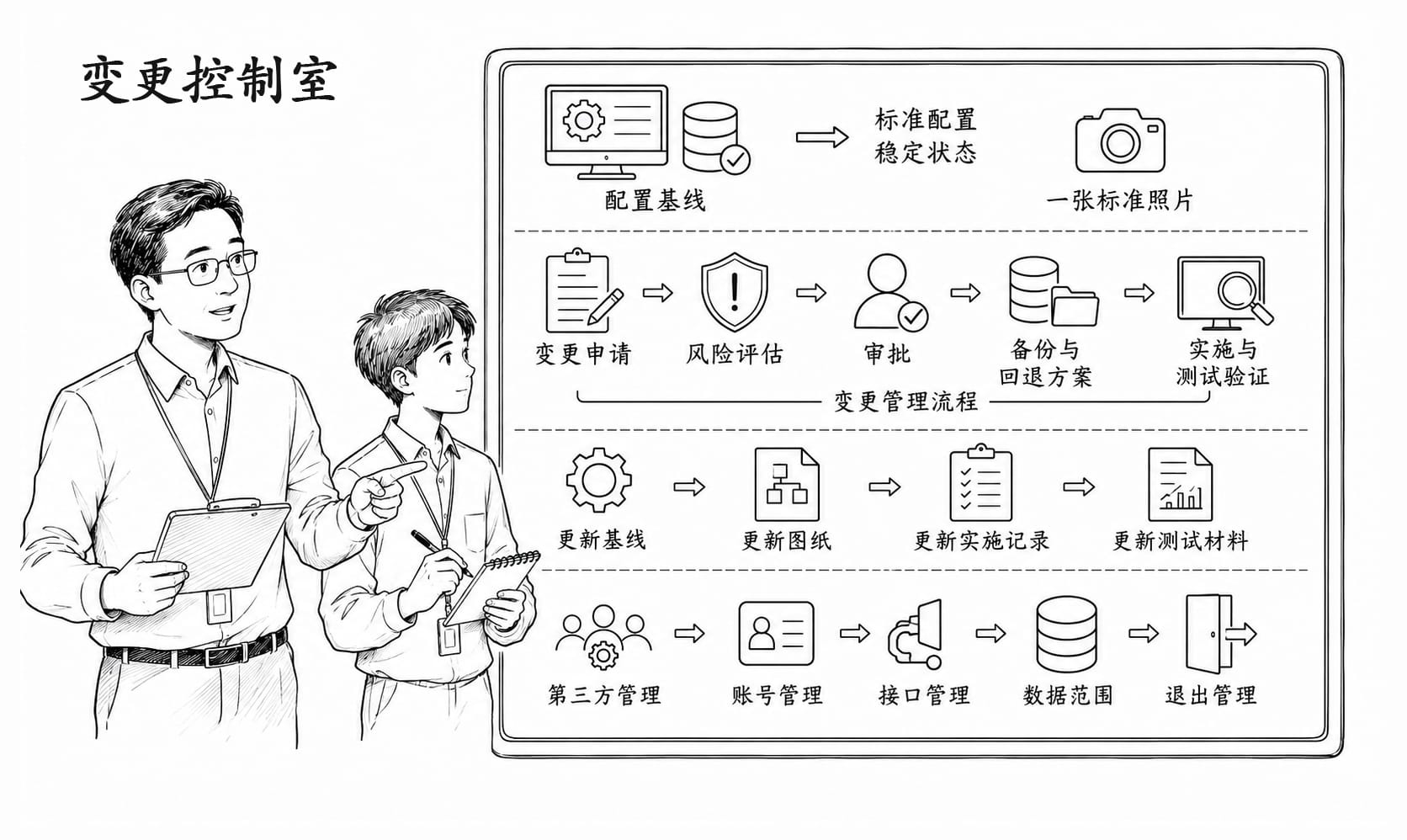 变更控制室情景阅读暂用场景图