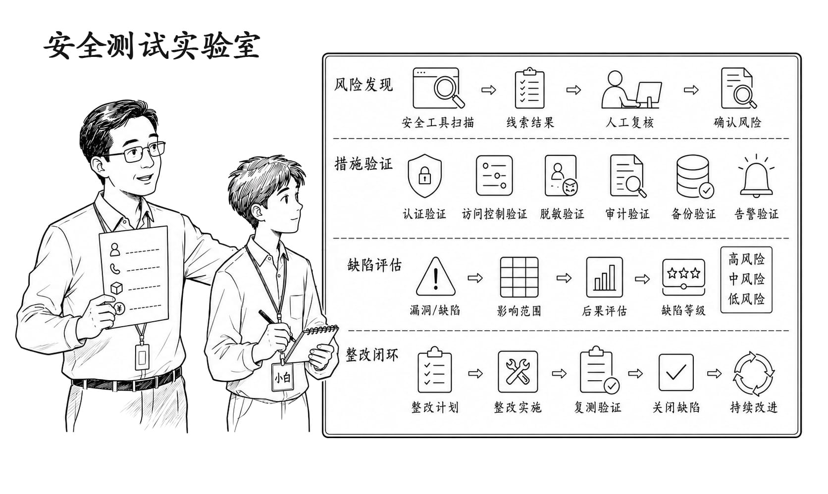 安全测试实验室情景阅读暂用场景图