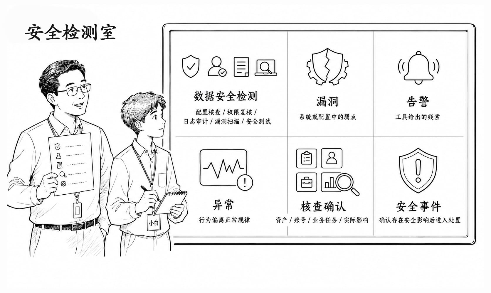 安全检测室情景阅读暂用场景图