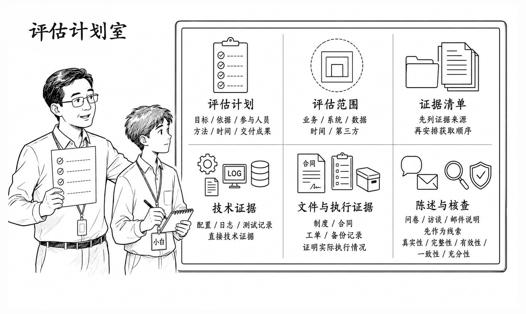 评估计划室情景阅读暂用场景图